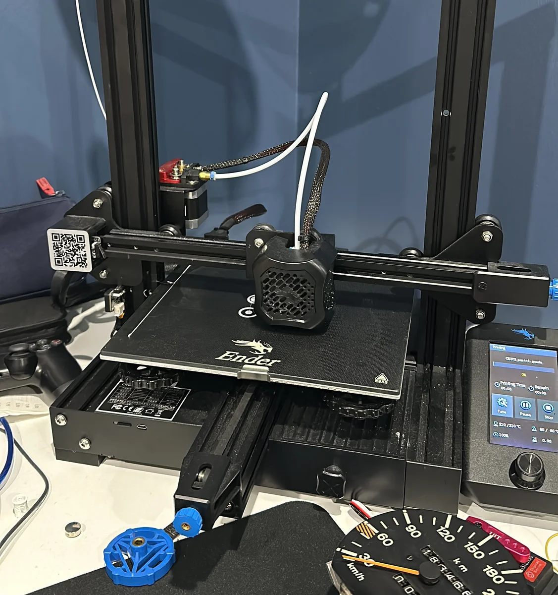 Creality Ender 3v2 -tulostin, jolla 3D Tallin tarina alkoi